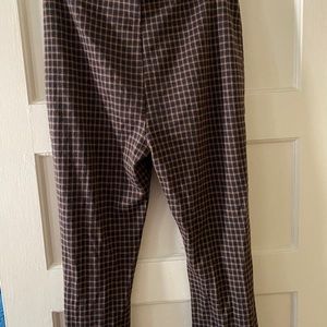 URBAN checkered flare pants